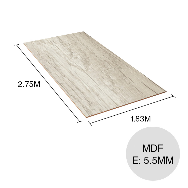 Revestimiento melamina MDF Nordica Helsinki 5.5mm x 1.83m x 2.75m