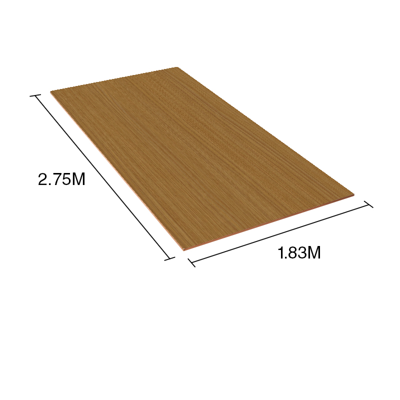 Revestimiento melamina MDF Mesopotamia petiribi 5.5mm x 1.83m x 2.75m