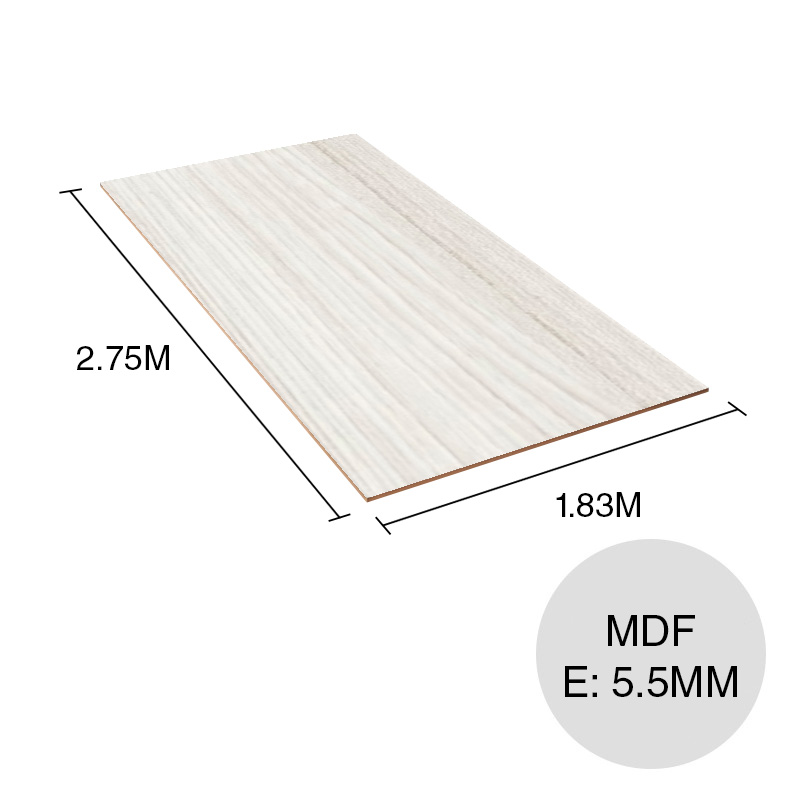 Revestimiento melamina MDF Nature teka artico 5.5mm x 1.83m x 2.75m