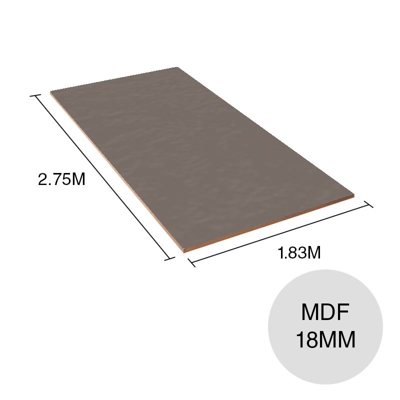 Tablero melamina MDF Urban Concept coliseo 18mm x 1.83m x 2.75m