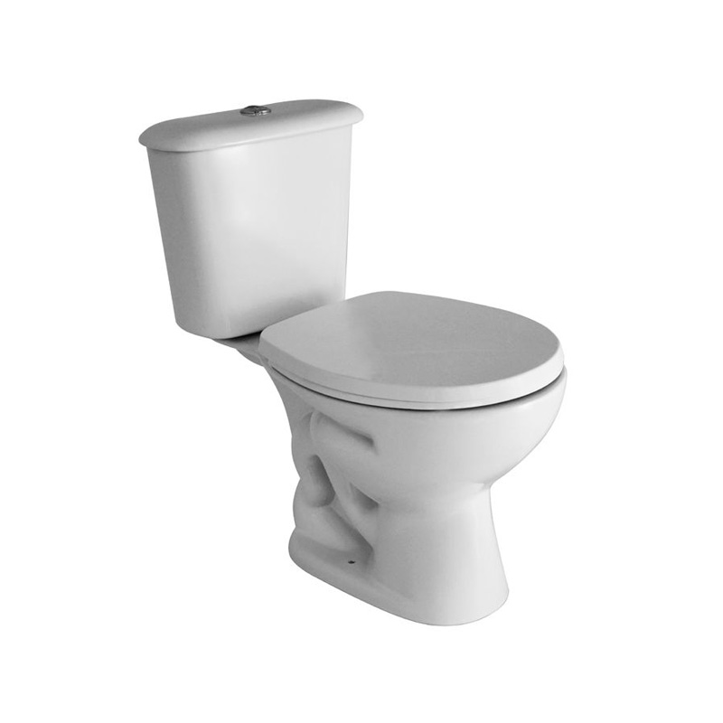 Inodoro largo Andina 3l / 4.5l blanco 375mm x 390mm x 649mm