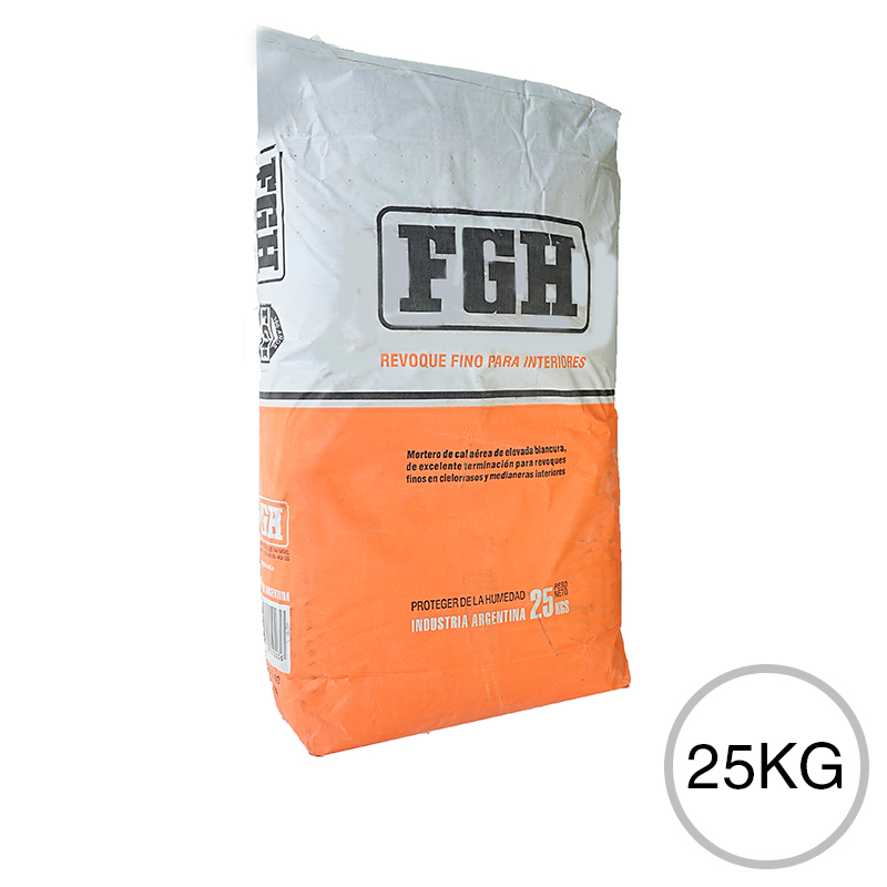 Revoque fino listo interior bolsa x 25kg