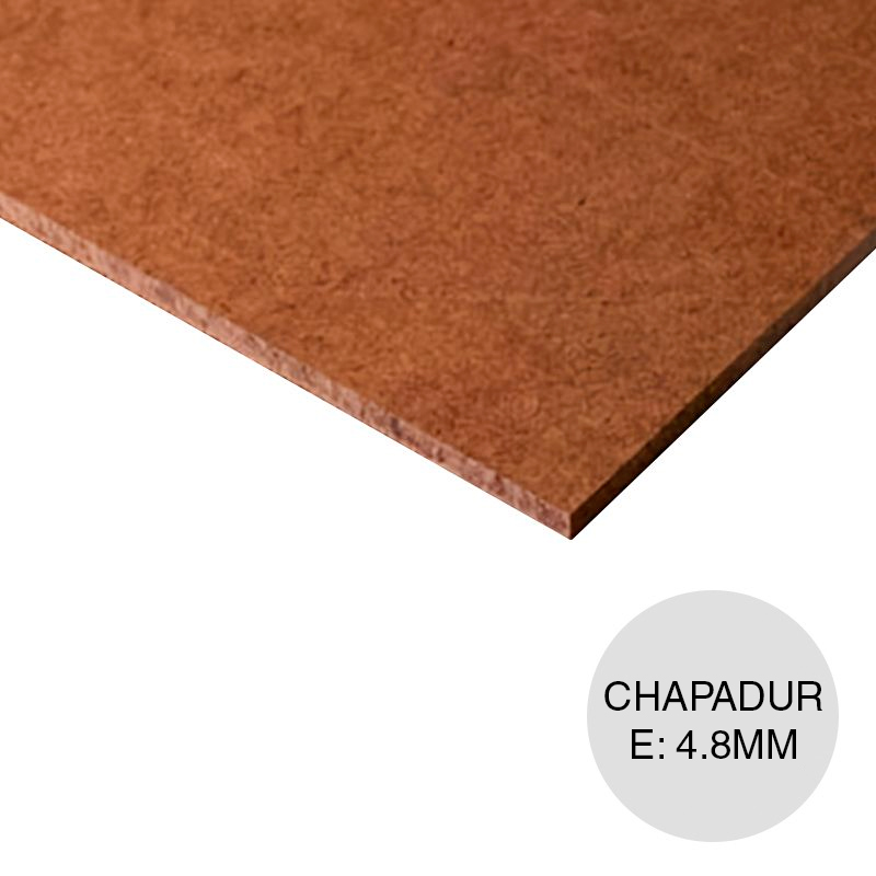 Tablero Chapadur Eucaliptus crudo 4.8mm x 1.22m x 2.74m
