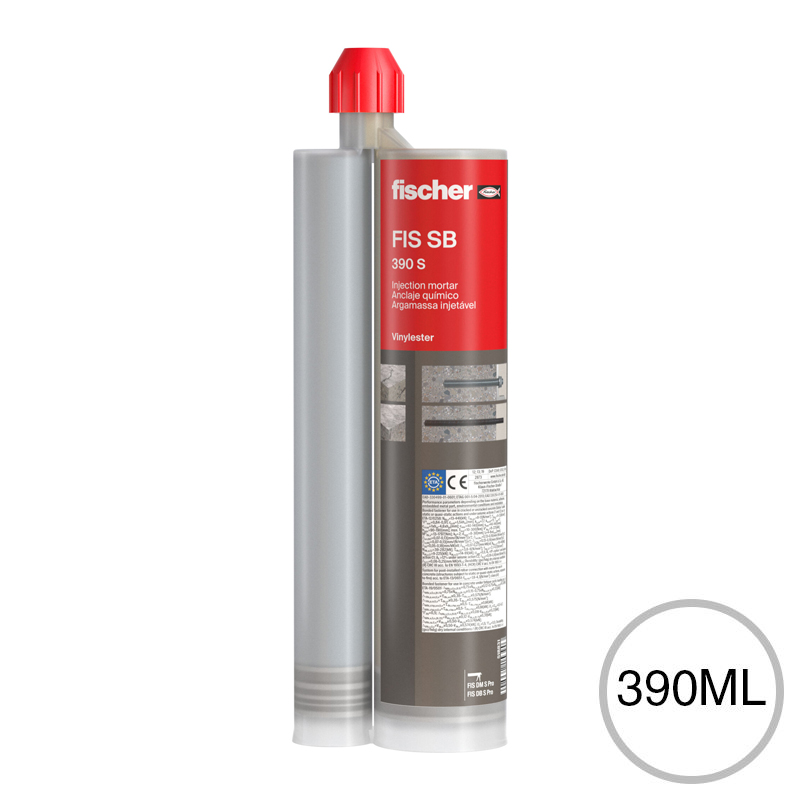 Anclaje quimico bicomponente inyeccion FIS SB 390 S cartucho x 390ml