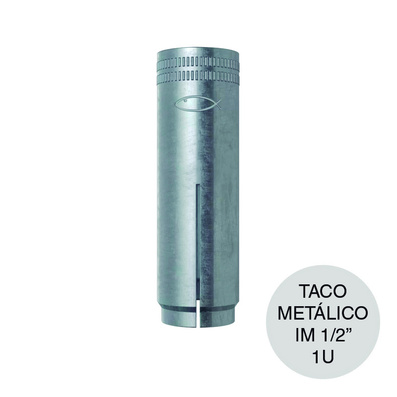 Broca anclaje taco metalico impacto EA IM 1/2"