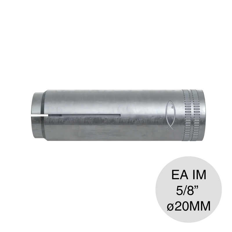 Broca anclaje impacto metalico EA IM 5/8" x 65mm x ø 20mm