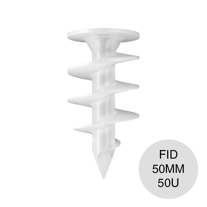 Fijacion p/aislantes FID ø 25mm x 50mm caja x 50u