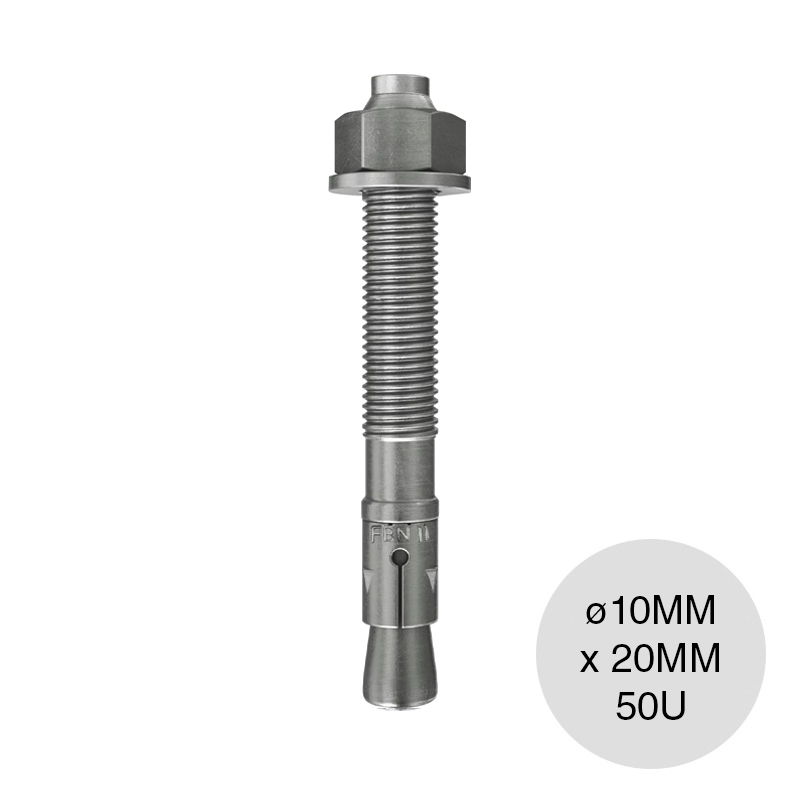 Bulon anclaje de perno FBN II ø 10mm x 20mm caja x 50u