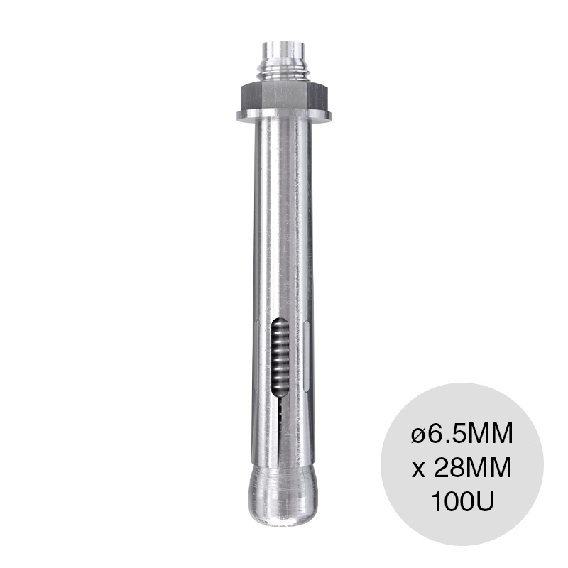 Anclaje de camisa FSL ø 6.5mm x 28mm x 62mm caja x 100u