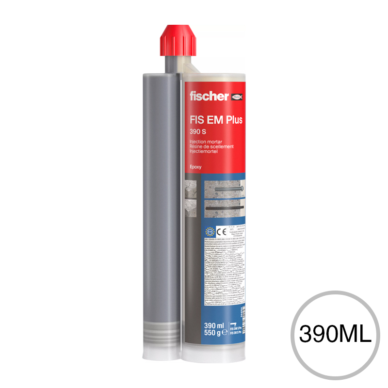 Anclaje quimico inyeccion FIS EM Plus 390 S cartucho x 390ml