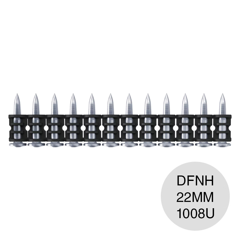 Clavo disparo alto rendimiento DFNH 22mm caja x 1008u