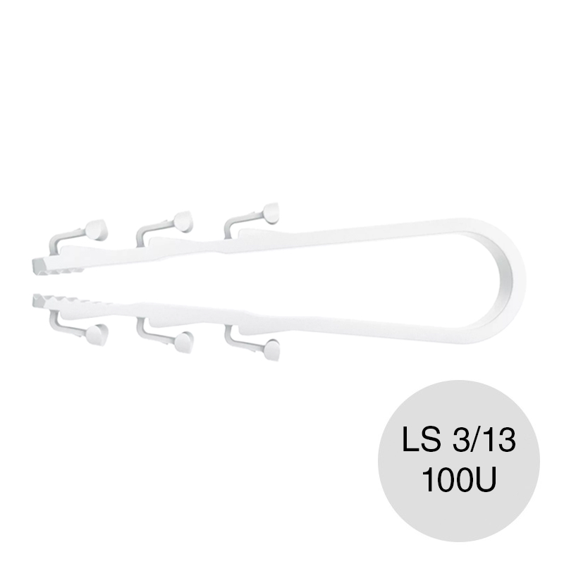 Fijacion abrazadera ClipFix SF Plus LS 3/13 caja x 100u