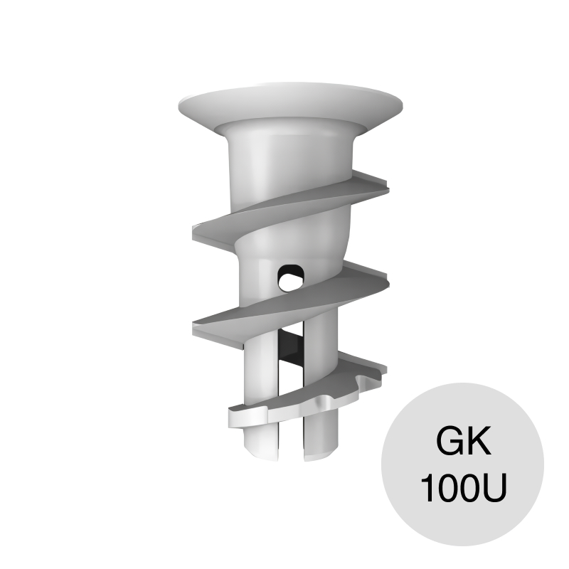 TACO GK NYLON P/PLACA YESO 100U