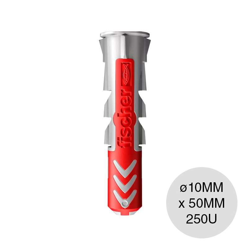 Taco tarugo DuoPower bicomponente ø 10mm x 50mm caramelera x 250u