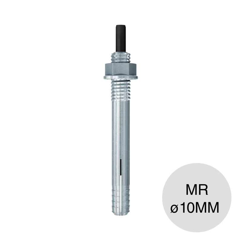 Perno tornillo de pared MR 10 metalico ø 10mm
