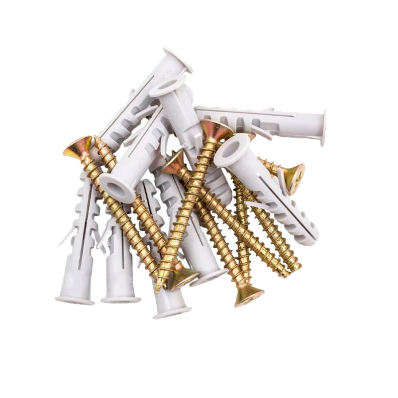 KIT FIJACIONES TACO C/TOPE Y TORNILLO 8MM X 100U