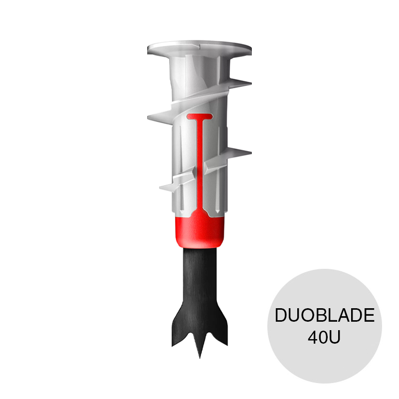 Tarugo fijacion DuoBlade bicomponente bolsa x 40u