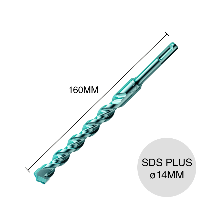 Broca percutora widia Pointer II SDS Plus ø 14mm x 160mm