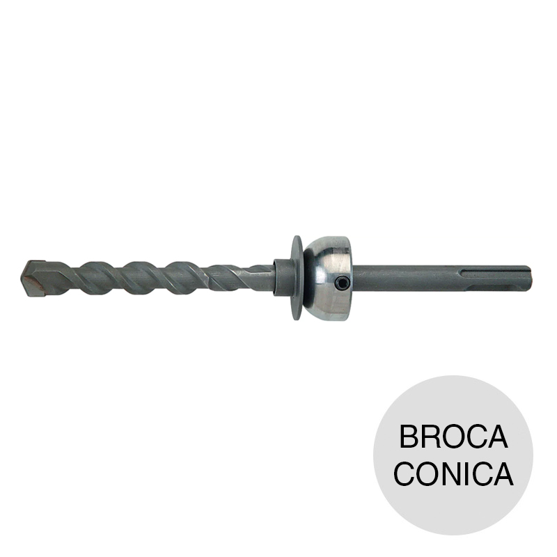 Broca conica PBB p/hormigon celular
