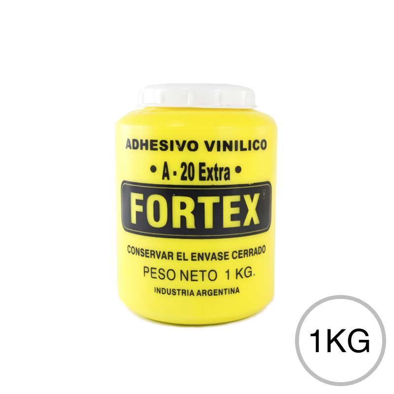 Adhesivo cola vinilica carpintero A-20 extra pote x 1kg