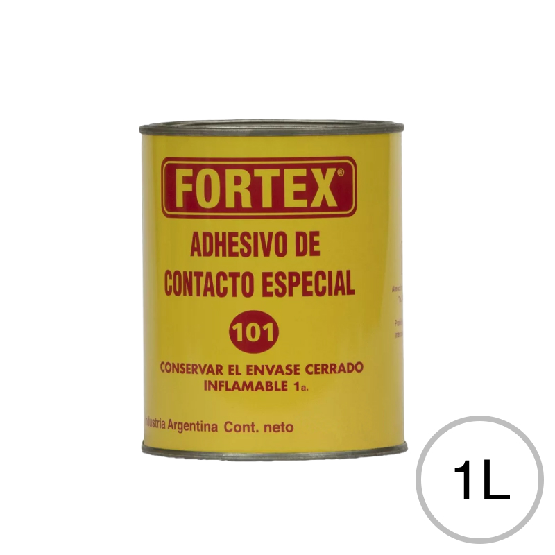 Adhesivo sintetico C-101 cemento de contacto especial lata x 1l