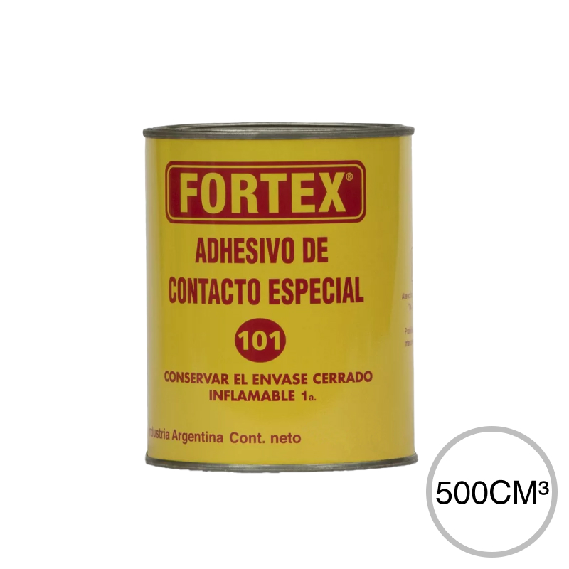 Adhesivo sintetico C-101 cemento de contacto especial lata x 500cm³