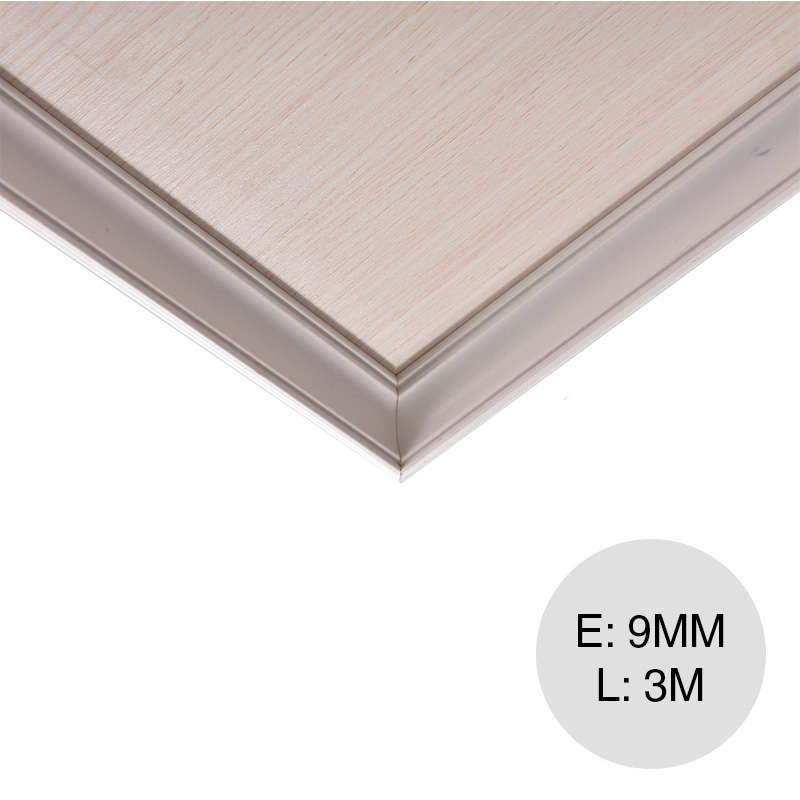 Tabla machimbre SP250 PVC fresno 9mm x 250mm x 3m