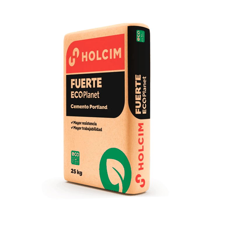 Cemento Fuerte EcoPlanet uso general bolsa x 25kg