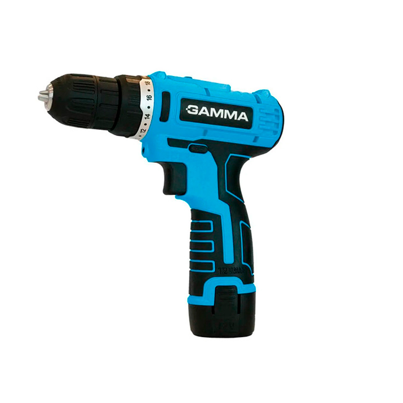 Taladro atornillador bateria 12V 1300rpm 24 N·m mandril 10mm