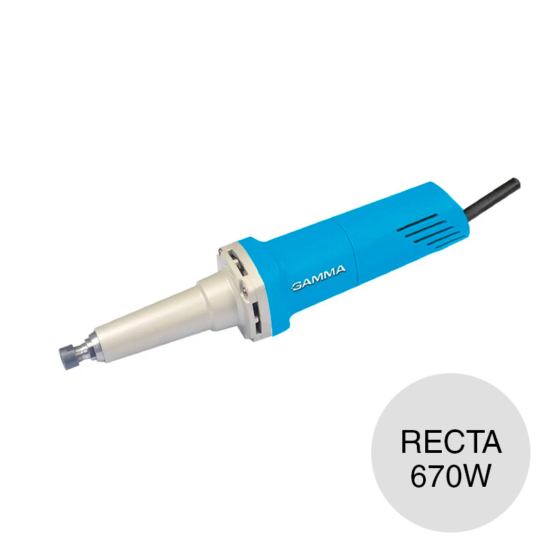 Amoladora recta 670w-2800rpm