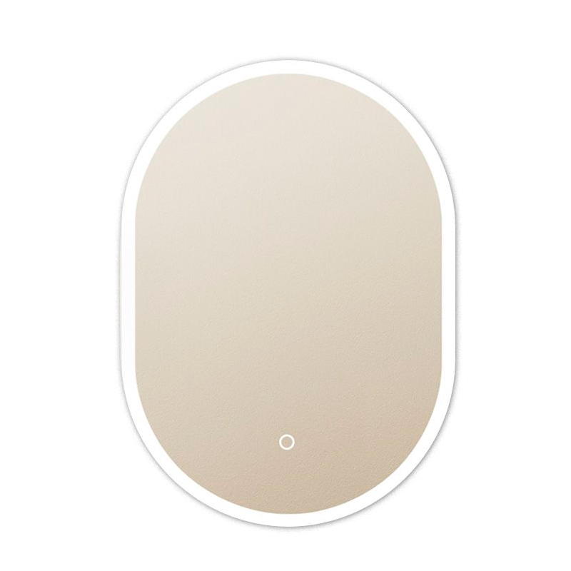 Espejo oval p/colgar LED Touch 500mm x 700mm