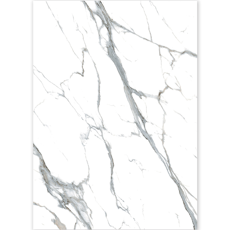 Placa revestimiento PVC interior simil marmol calacata brillante 1.22m x 2.44m