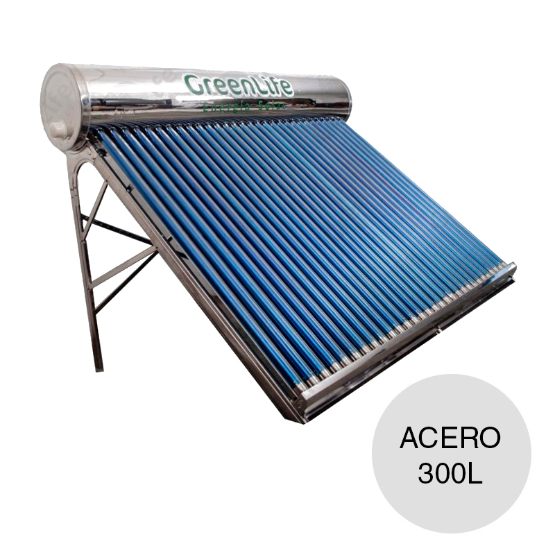 Termotanque solar acero inoxidable 300l