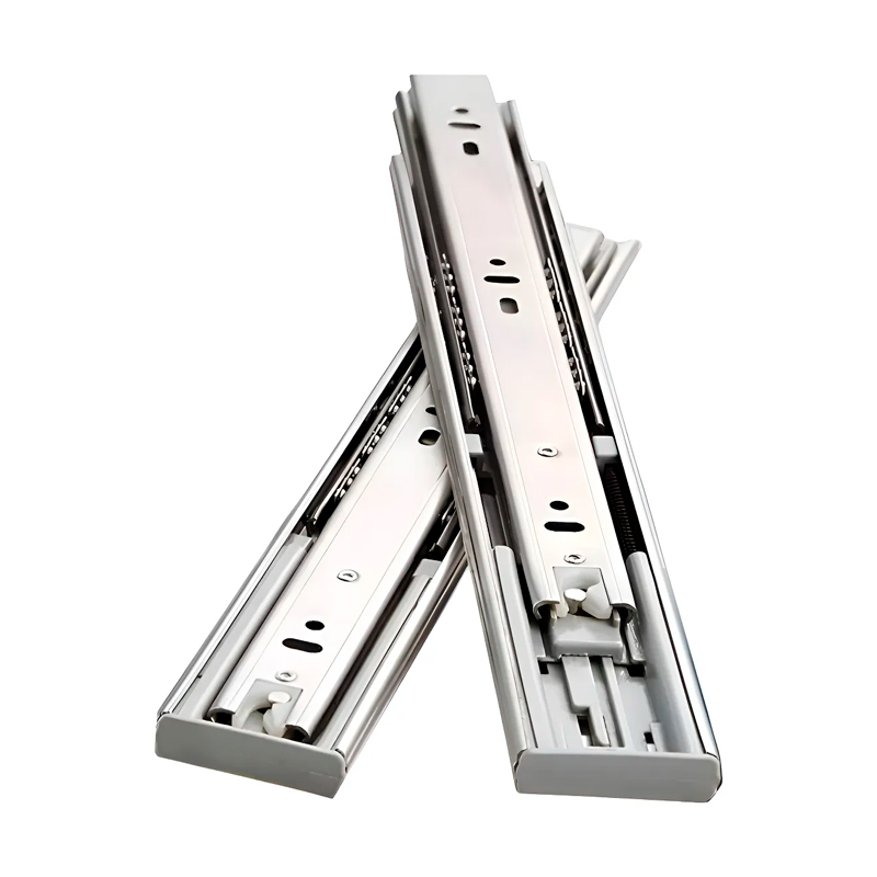 Corredera telescopica cierre suave 45kg acero zincado 45mm x 350mm