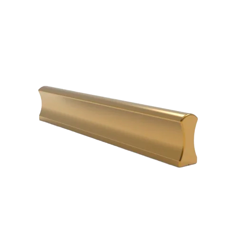 Tirador Infinit aluminio dorado 116mm