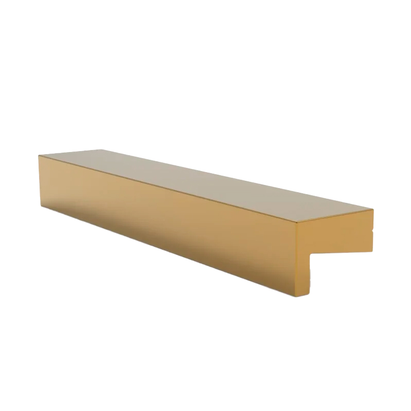 Tirador Nova aluminio dorado 100mm