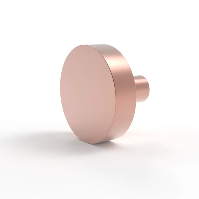 Tirador Orbit aluminio rosa dorado 32mm x ø 35mm