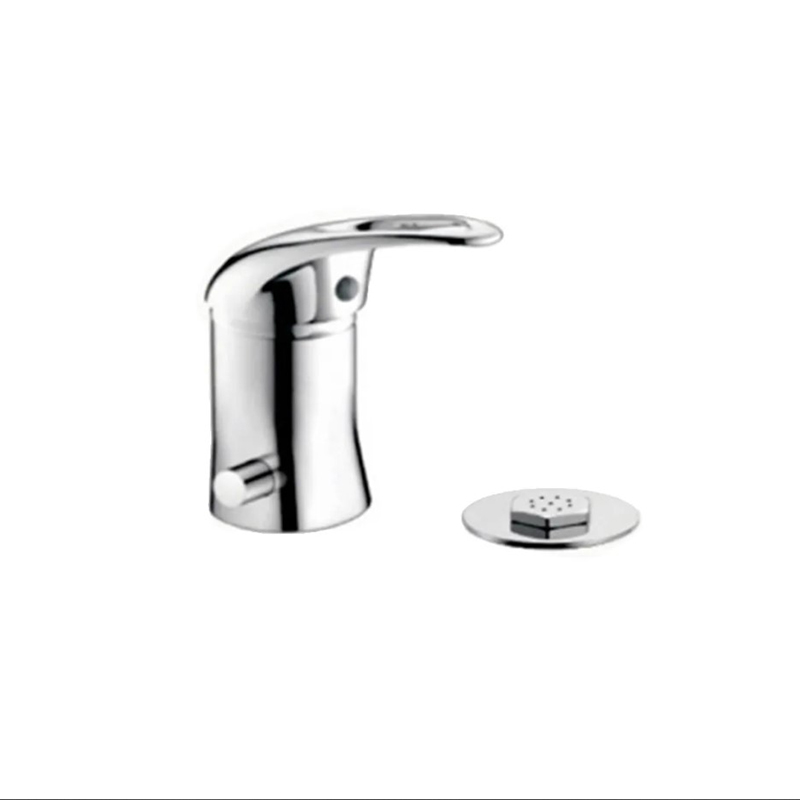 Griferia bidet metalica Lisboa monocomando cromo brillante