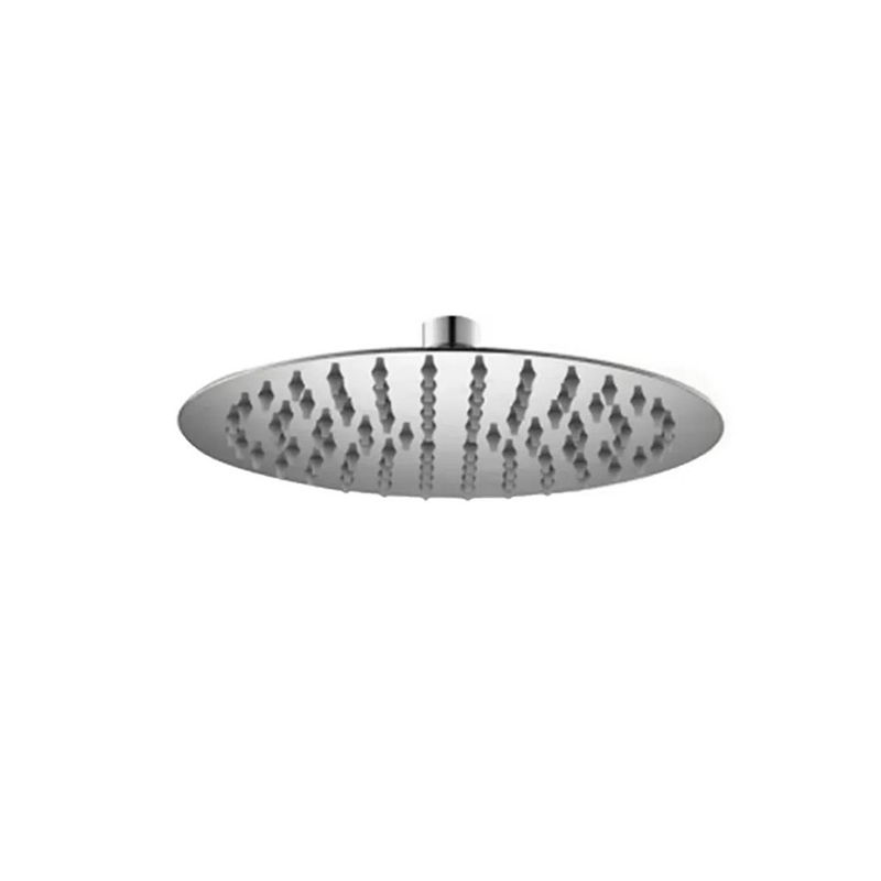 Flor ducha metalica redonda cromo brillante 8" ø 200mm