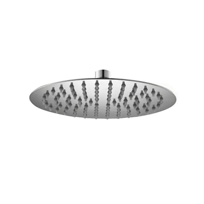 Flor ducha metalica redonda cromo brillante 12" ø 300mm