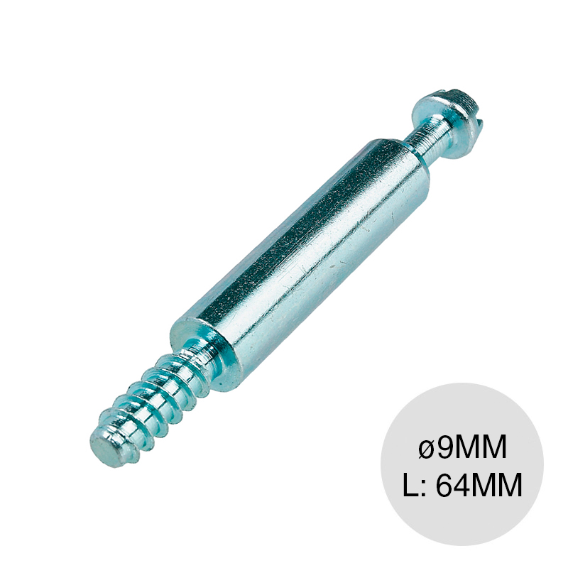 Perno union S35 Maxifix acero galvanizado ø 9mm x 64mm