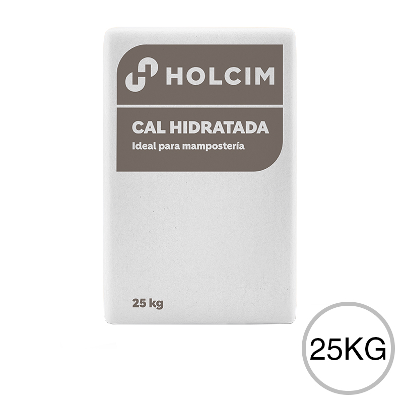 Cal hidratada comun mamposteria bolsa x 25kg