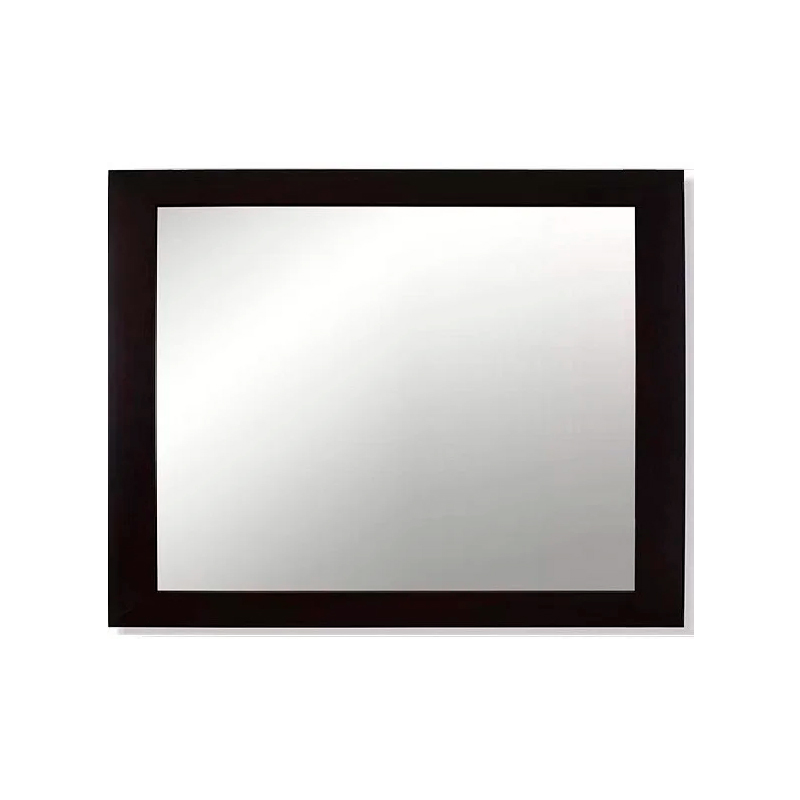 Espejo p/colgar marco madera wengue 700mm x 1m