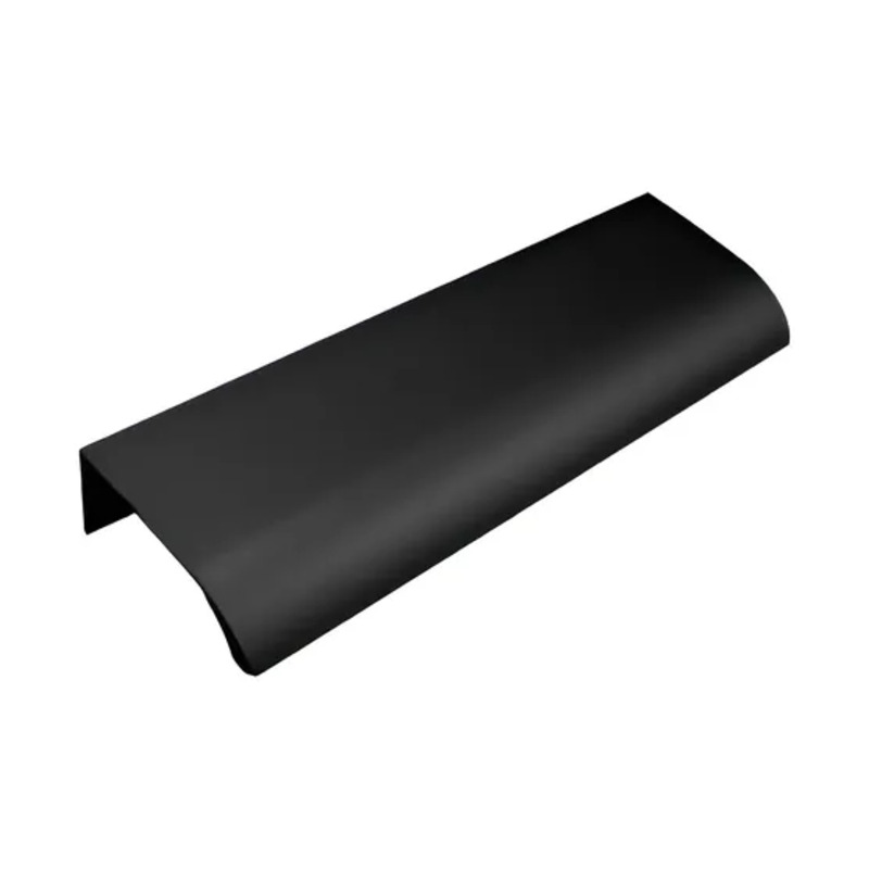 Manija J aluminio negra 128mm