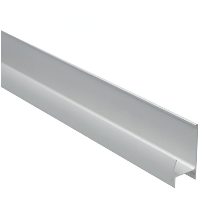Perfil tirador J curvo aluminio 18mm x 3m