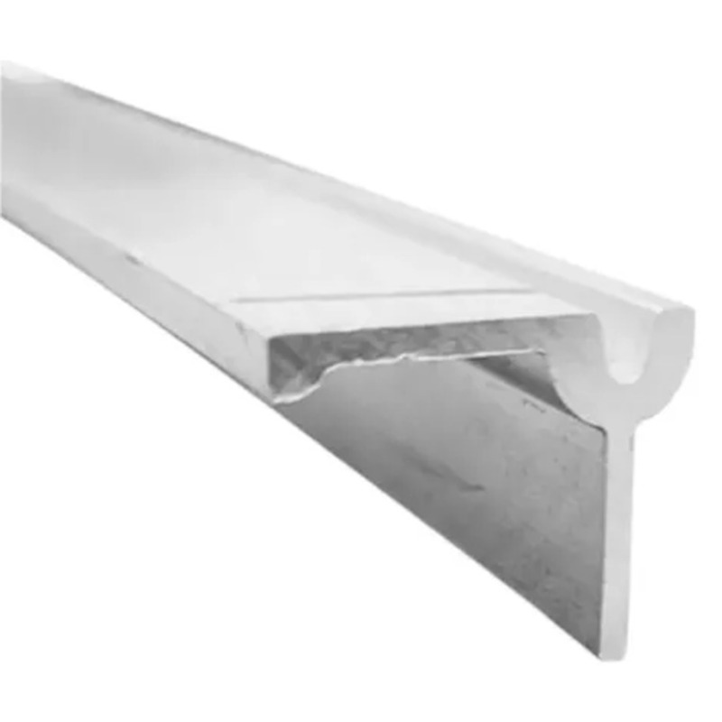 Riel D52 superior aluminio anodizado x 2m