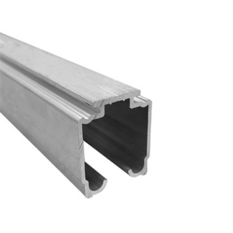 Riel DN80 superior aluminio anodizado x 3m
