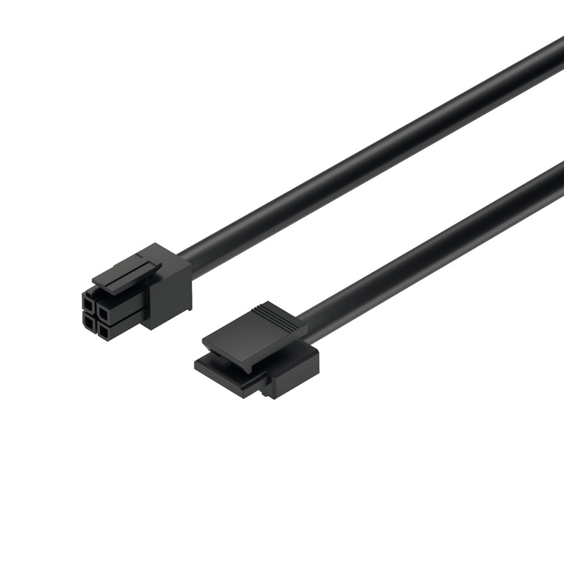 Cable de alimentacion Loox para interruptor modular 12V 2m negro