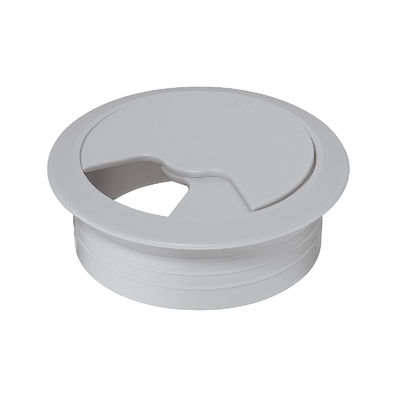 Pasacable gris 2 piezas ø 60mm