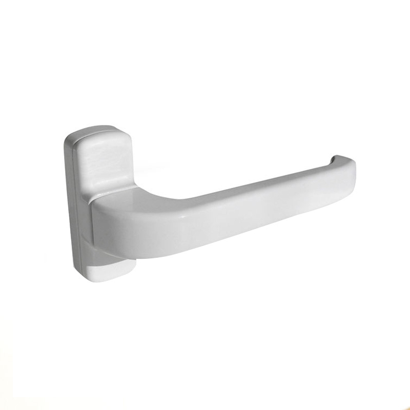 Manija plana acero blanco